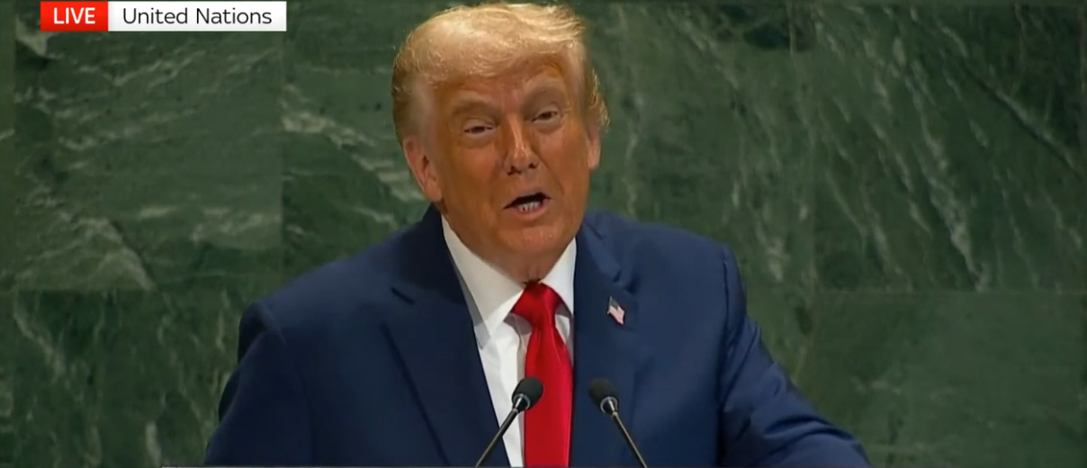 Trump attacks UN, NATO, Immigration and Green Policies