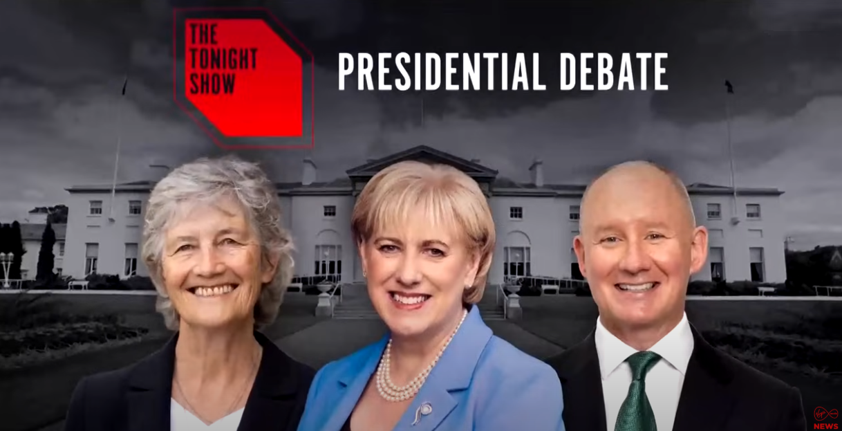 Presidential Debate 2025: Connolly vs Humphreys vs Gavin | The Tonight Show